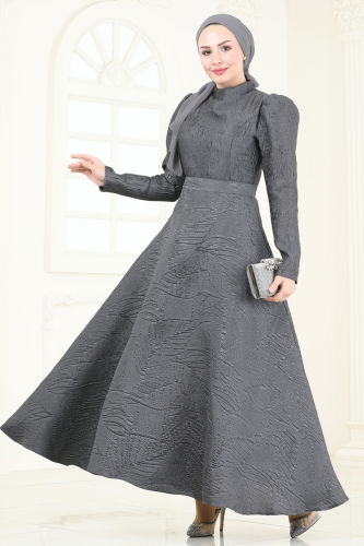 E.D.F. - Evening Dress 5658EDF311 Anthracite