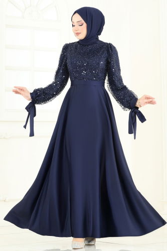E.D.F. - Evening Dress 5670EDF311 Navy Blue