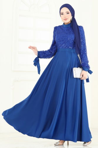 E.D.F. - Evening Dress 5670EDF311 Saxe