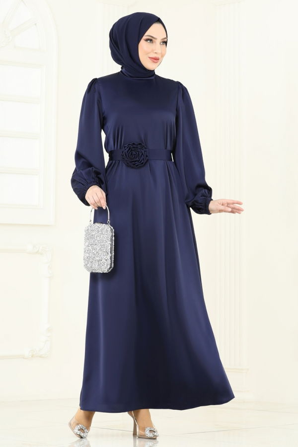 Modaselvim NET 20%+20% DISCOUNT IN THE CARD Evening Dress 5674EDF311 Navy Blue
