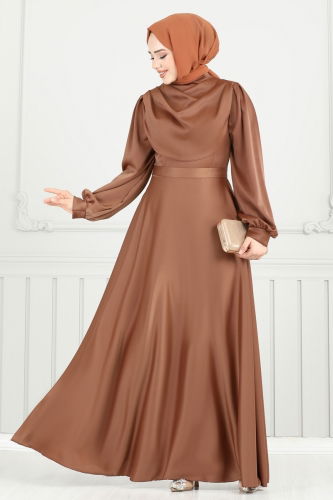 E.D.F. - Evening Dress 5681EDF311 Light Brown