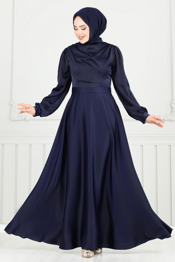 Modaselvim فستان سهرة فستان سهرة كحلي 5681EDF311