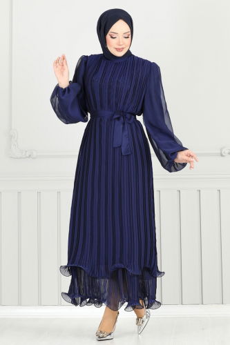 E.D.F. - Evening Dress 5689EDF311 Navy Blue