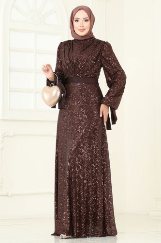E.D.F. - Evening Dress 5690EDF311 Brown