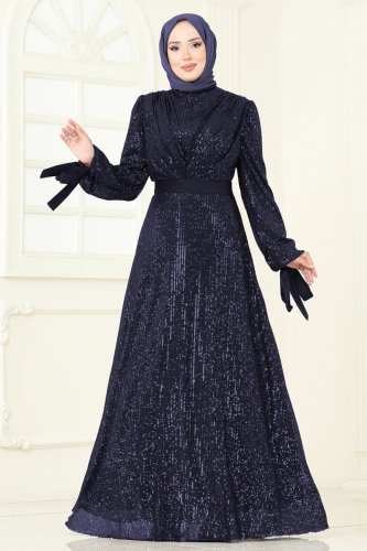 E.D.F. - Evening Dress 5690EDF311 Navy Blue