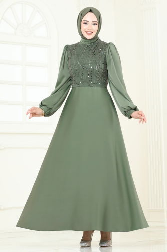 E.D.F. - Evening Dress 5691EDF311 Khaki