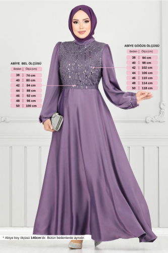 MRV E.N.D. - Evening Dress 5691END900-M Lilac