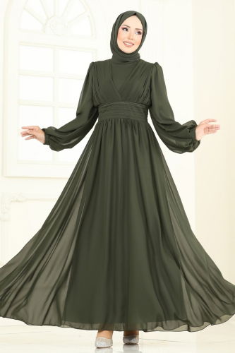 E.D.F. - Evening Dress 5694EDF311 Khaki