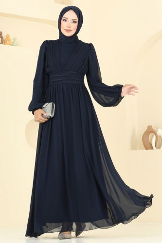 E.D.F. - فستان سهرة كحلي 5694EDF311