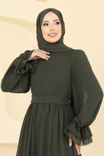 E.D.F. - Evening Dress 5706EDF311 Khaki