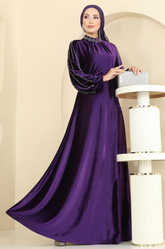 E.D.F. - Evening Dress 5709EDF311 Purple