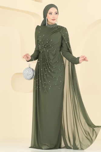 E.D.F. - Evening Dress 5736EDF311 Khaki