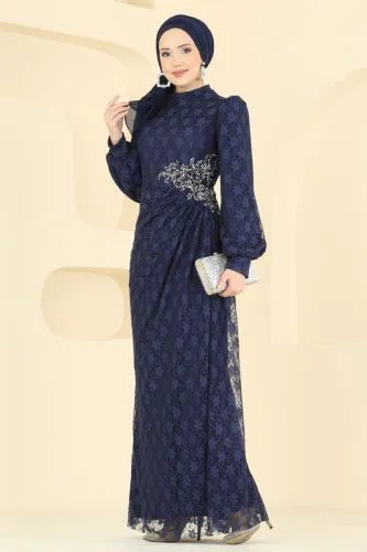 E.D.F. - Evening Dress 5739EDF311 Navy Blue