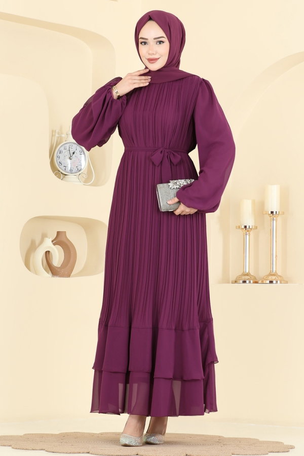 Modaselvim EVENING DRESSES Evening Dress 5751EDF311 Damson