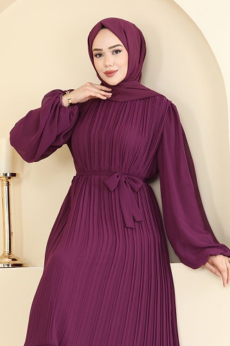 moda selvim فستان سهرة توتي 5751EDF311 - Thumbnail