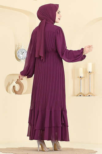 moda selvim فستان سهرة توتي 5751EDF311 - Thumbnail