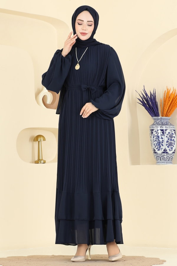 Modaselvim EVENING DRESSES Evening Dress 5751EDF311 Dark Navy Blue