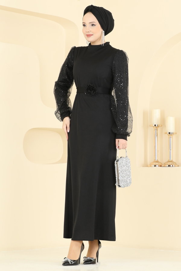 Modaselvim EVENING DRESSES Evening Dress 5760EDF311 Black
