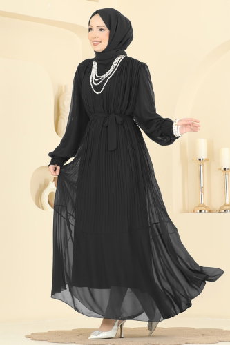 E.D.F. - فستان سهرة أسود 5770EDF311