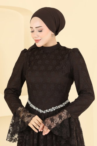 E.D.F. - Evening Dress 5775EDF311 Brown