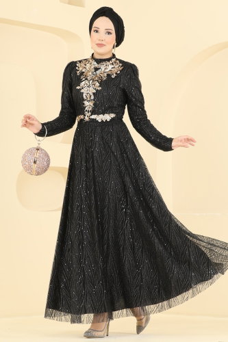 E.D.F. - Evening Dress 5777EDF311 Black