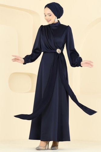 E.D.F.K. - Evening Dress 5803EDFK1198 Dark Navy Blue
