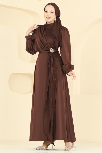 E.D.F.K. - Evening Dress 5803EDFK1198 Light Brown