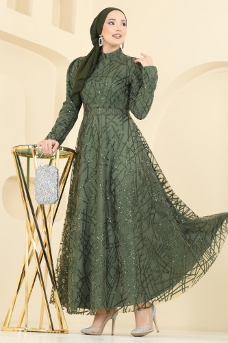 E.D.F.K. - Evening Dress 5811EDFK1198 Khaki