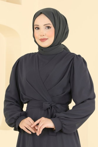 E.D.F.K. - Evening Dress 5824EDFK1198 Dark Anthracite
