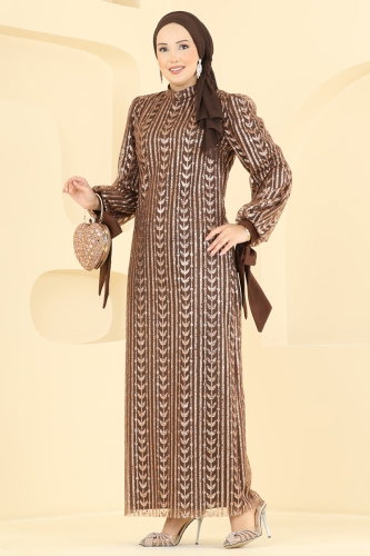 E.D.F.K. - Evening Dress 5826EDFK1198 Brown