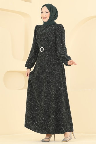 E.D.F.K. - Evening Dress 5832EDFK1198 Emerald