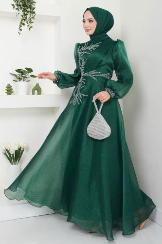 A.B. - Evening Dress 5951AB368 Emerald