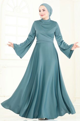 Evening Dress 6157BSK463 Mint - 3