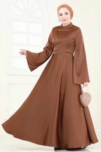 Evening Dress 6157BSK463 Tan - 2