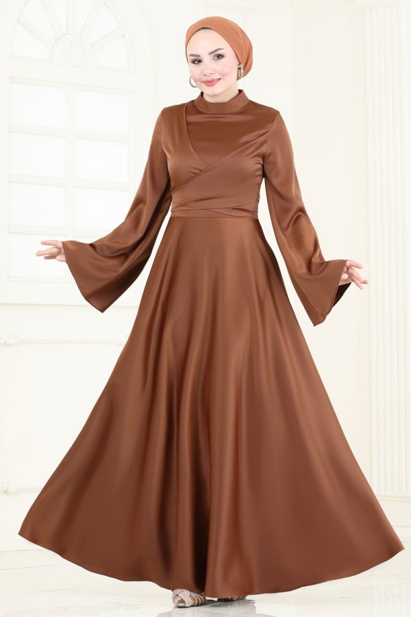 Evening Dress 6157BSK463 Tan - 3