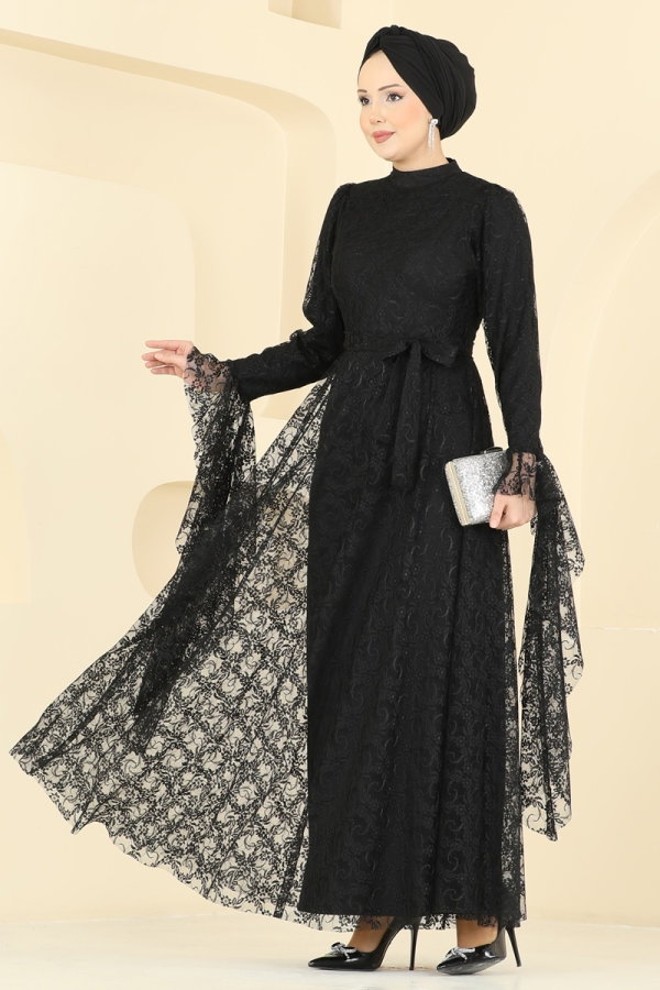 Modaselvim EVENING DRESSES Evening Dress 6294BSK463 Black