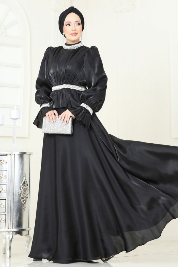 Modaselvim A FEAST OF DEALS Evening Dress 6324LPN858 Black