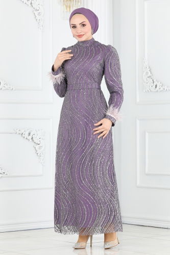 Y.G.S. - Evening Dress 6539YG95 Lila