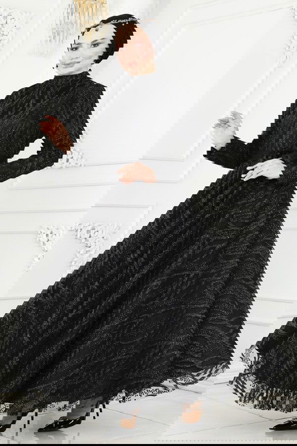 Modaselvim NET 20%+20% DISCOUNT IN THE CARD Evening Dress 6543YG95 Black