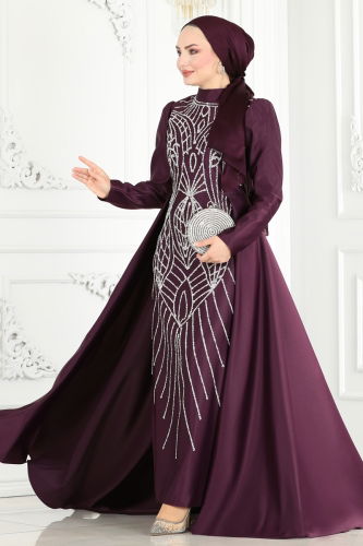 Y.G.S. - EVENING DRESS 6546YG95 Purple