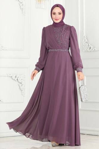 Y.G.S. - Evening Dress 6583YG95 Lila