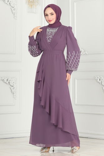 Y.G.S. - Evening Dress 6585YG95 Lila