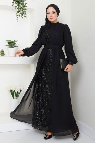 Y.G.S. - Evening Dress 6591YG95 Black