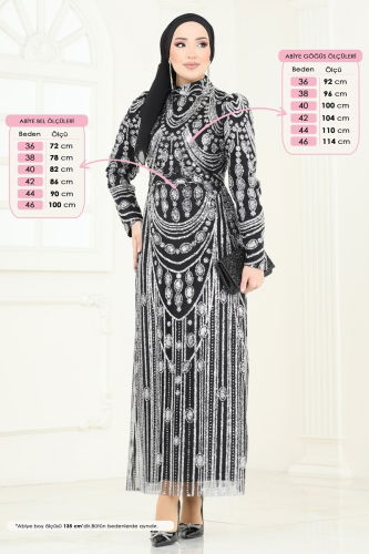 Y.G.S. - Evening Dress 6612YG95 Black