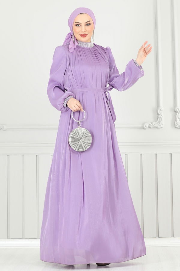 Modaselvim EVENING DRESSES Evening Dress 6622YG95 Lilac