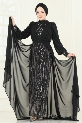 Y.G.S. - Evening Dress 6631YG95 Black