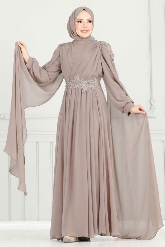 Y.G.S. - Evening Dress 6640YG95 Powder Vision