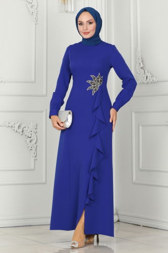 M.D.H. - Evening Dress 6882MDH809 Saxe