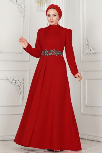 M.D.H. - Evening Dress 6883MDH809 Red