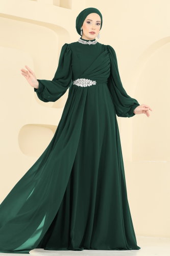 Y.G.S. - Evening Dress 6999YG95 Emerald